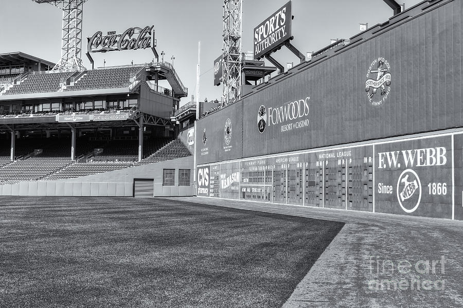 Fenway Park Green Monster II Photograph by Clarence Holmes