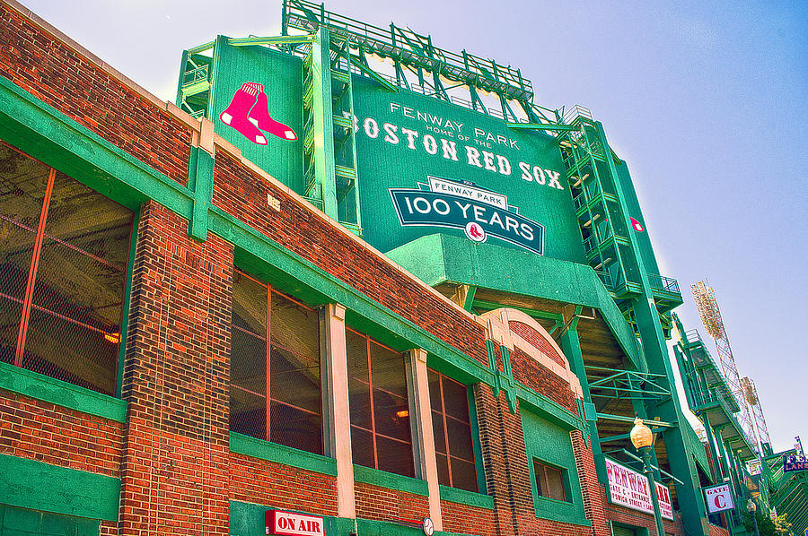 Fenway Park Photograph by James  Meyer