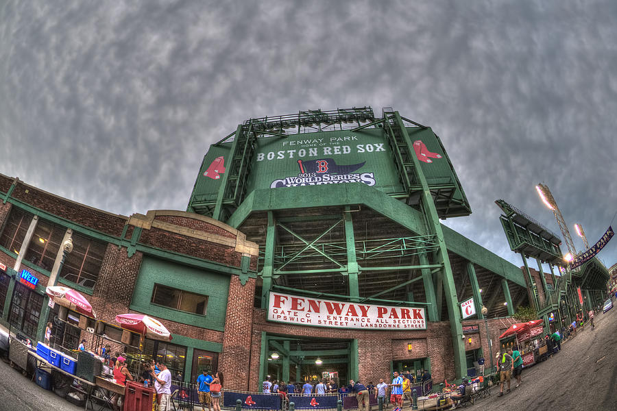 Boston Red Sox Photograph - Fenway Park by Joann Vitali