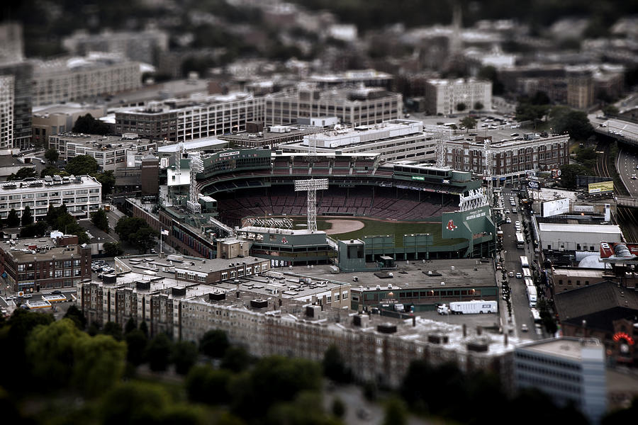 Baseball Photograph - Fenway Park by Tim Perry