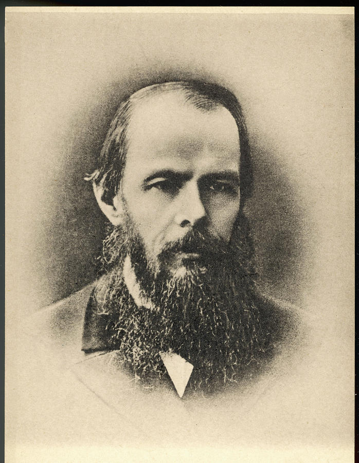Feodor Dostoyevsky (1821-1881) Russian Drawing by Mary Evans Picture Library
