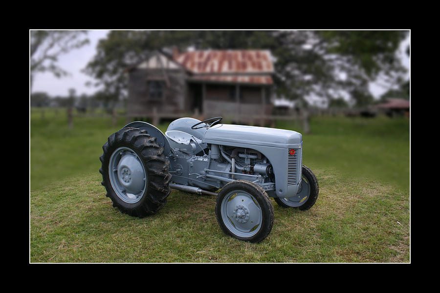 Fergie Tractor Photograph by Keith Hawley