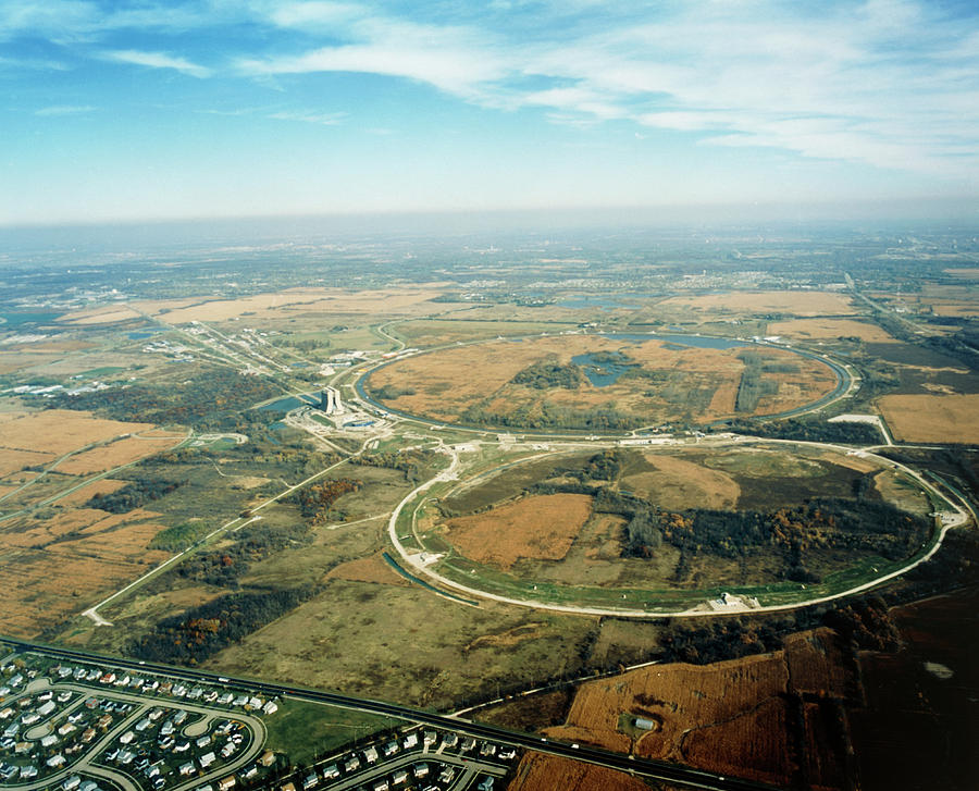 Fermilab Particle Accelerators Photograph by Fermilab/science Photo
