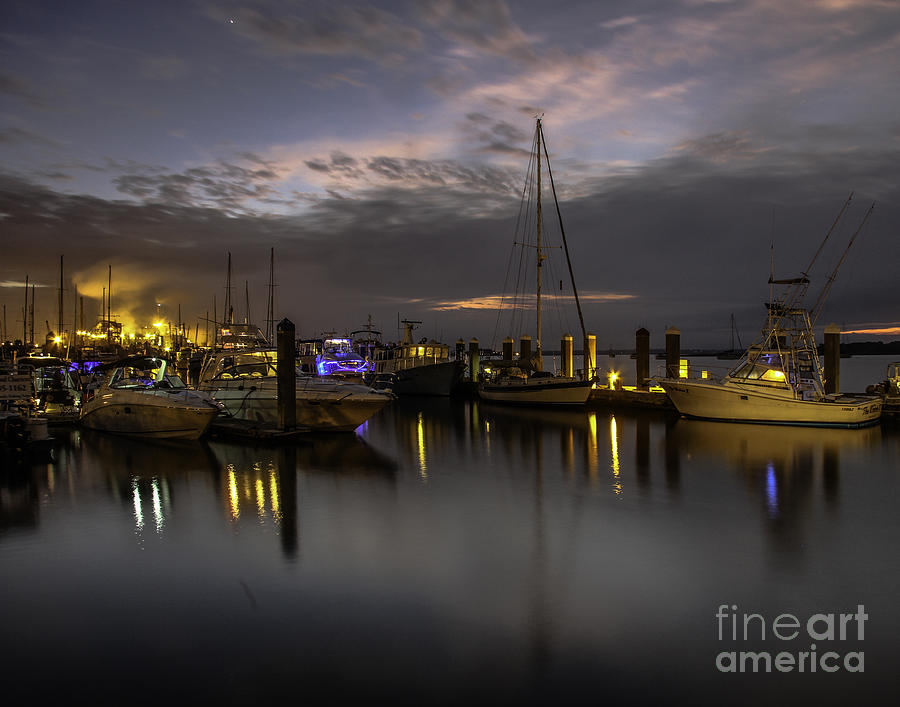 Fernandina Harbor Photograph by Scott Moore - Fine Art America