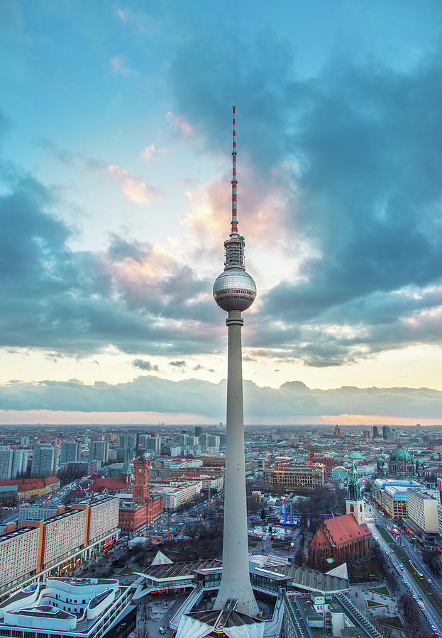 Fernsehturm - Berlin Tv Tower Photograph by Danilovi