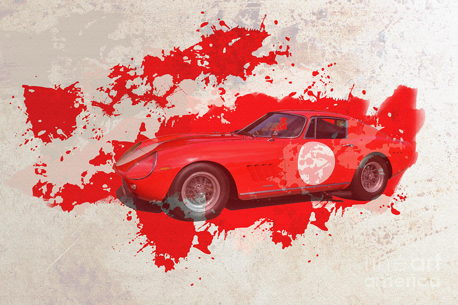 Ferrari 275 GTB Digital Art by Roger Lighterness