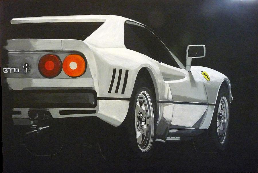 Ferrari 288 GTO Painting by Richard Le Page