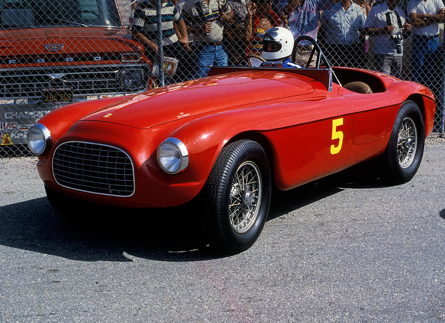 Ferrari 340 America Photograph by Bernard Barcos | Fine Art America