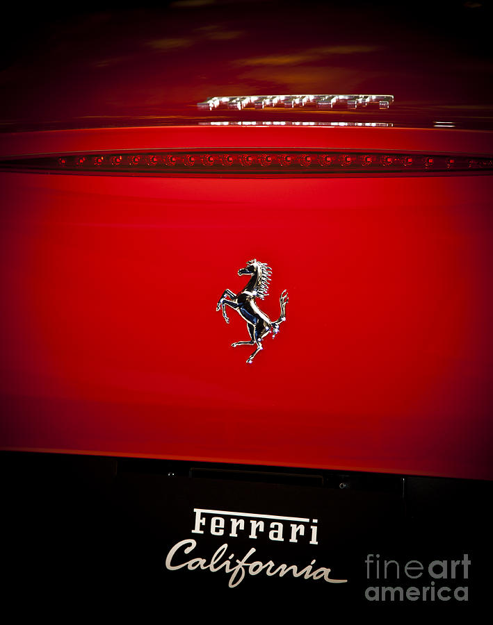 Ferrari California 01 Photograph by Kamil Swiatek