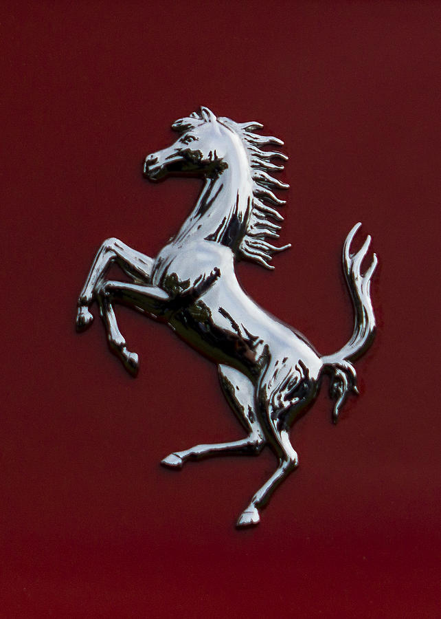 Ferrari Emblem 2 Photograph by Larry Helms | Fine Art America