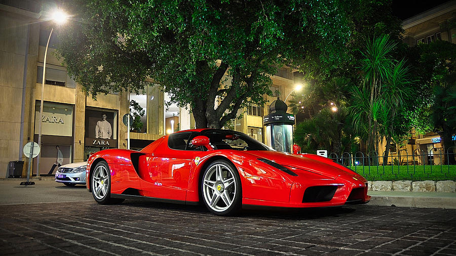 Ferrari Enzo Digital Art by Marvin Blaine