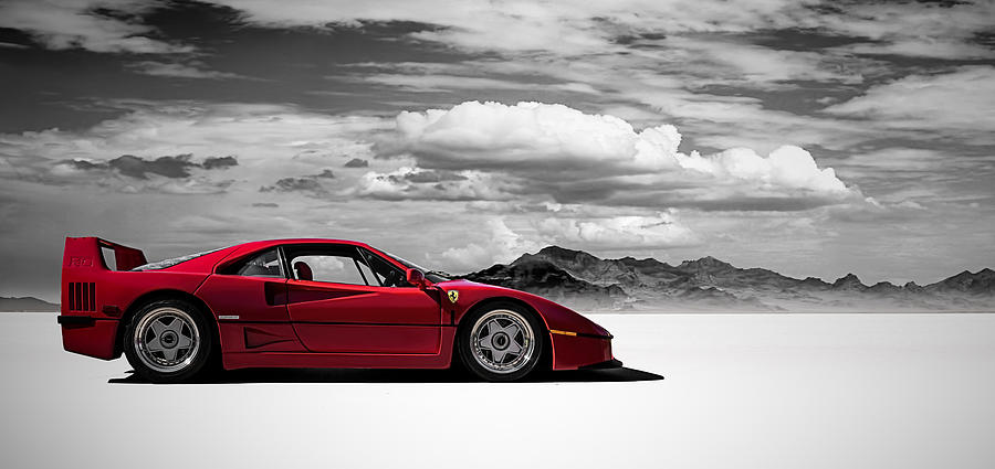 Ferrari F40 Digital Art