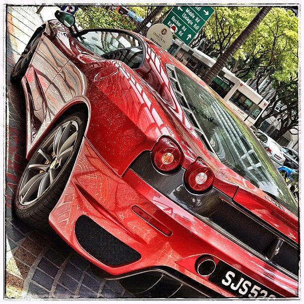 Stradale Photograph - #ferrari #f430 #stradale. #singapore by Chris E