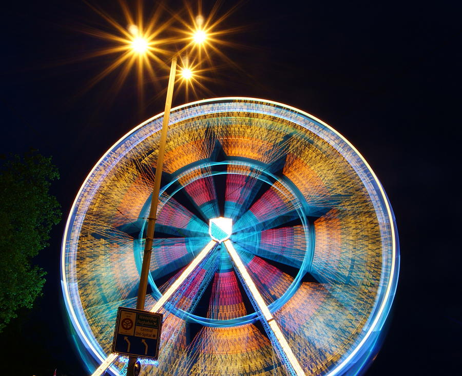 Ferris Lights Photograph by Photography By Tim Reif
