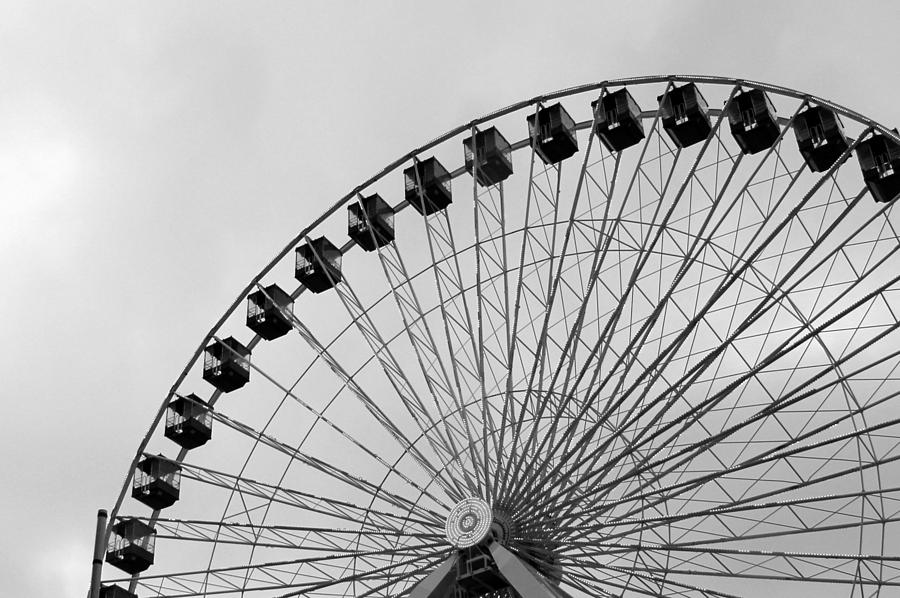 Ferris Wheel Photograph by A K Dayton