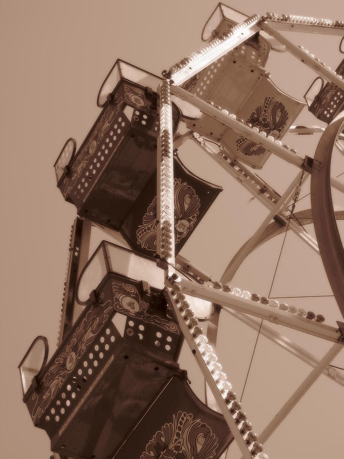 Ferris Wheel Photograph by Beth Vincent