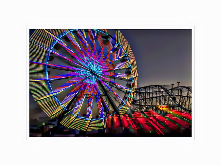 Ferris Wheel Colors Photograph by Alice Gipson