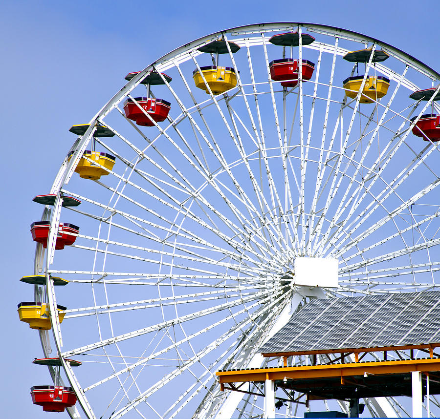 Ferris wheel Photograph by Diane Shear - Fine Art America