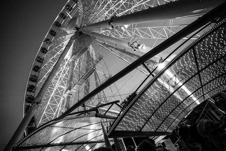 Ferris Wheel Photograph by Judith Barath