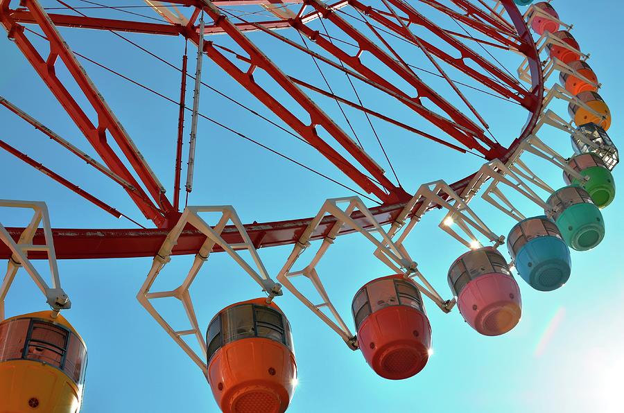 Ferris Wheel Photograph by Keiko Iwabuchi