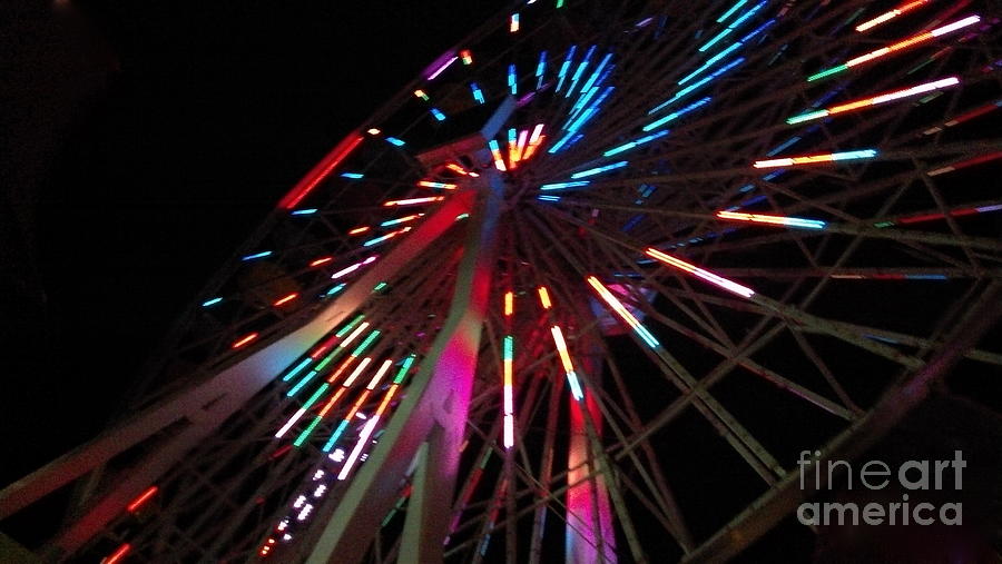 Ferris Wheel  Photograph by Maureen J Haldeman