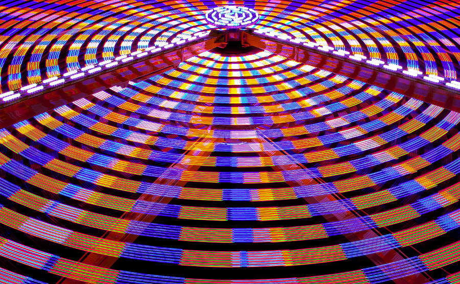 Ferris Wheel Photograph by Michael Nowotny