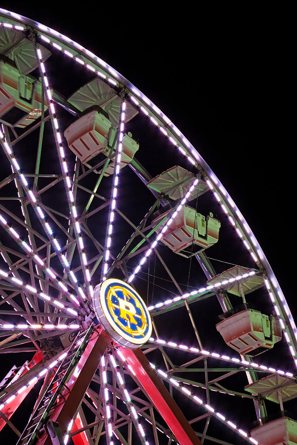 Ferris Wheel Photograph by Michael Porchik