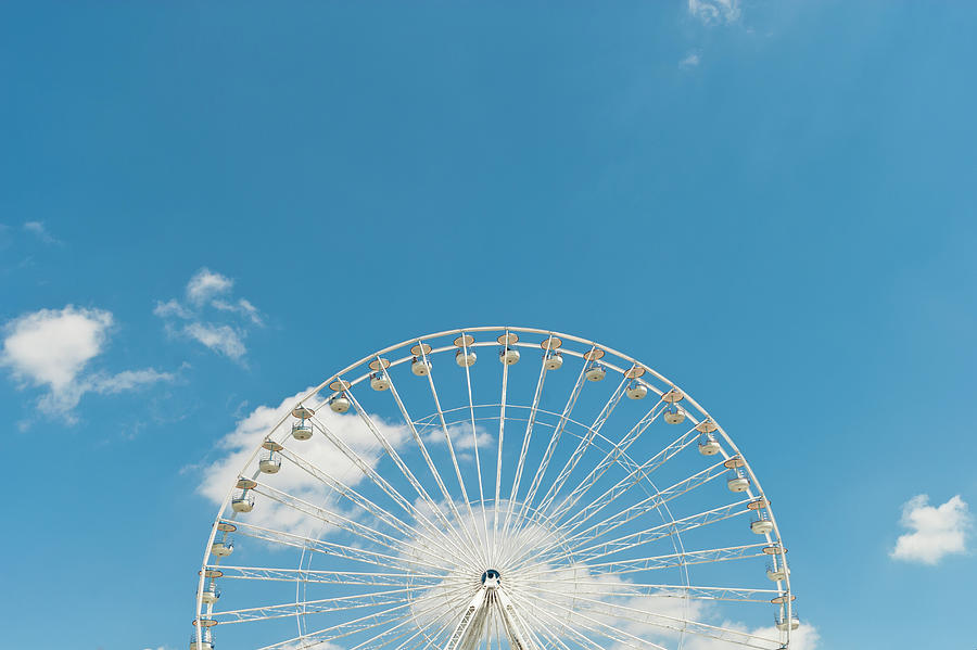 Ferris Wheel, Paris, France Photograph by John Harper