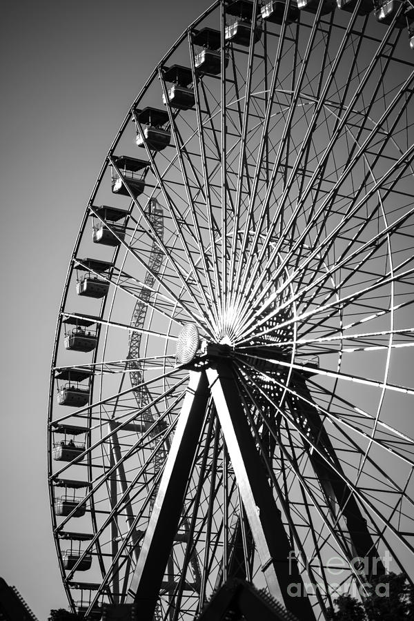 Ferris Wheel Photograph by Randall Cogle