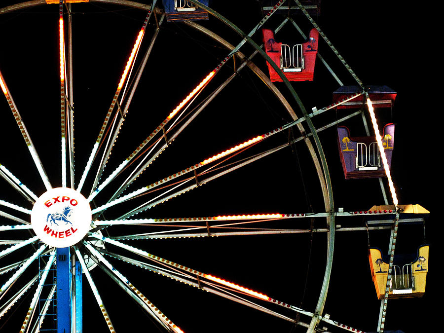 Ferris Wheel Photograph by Randi Kuhne