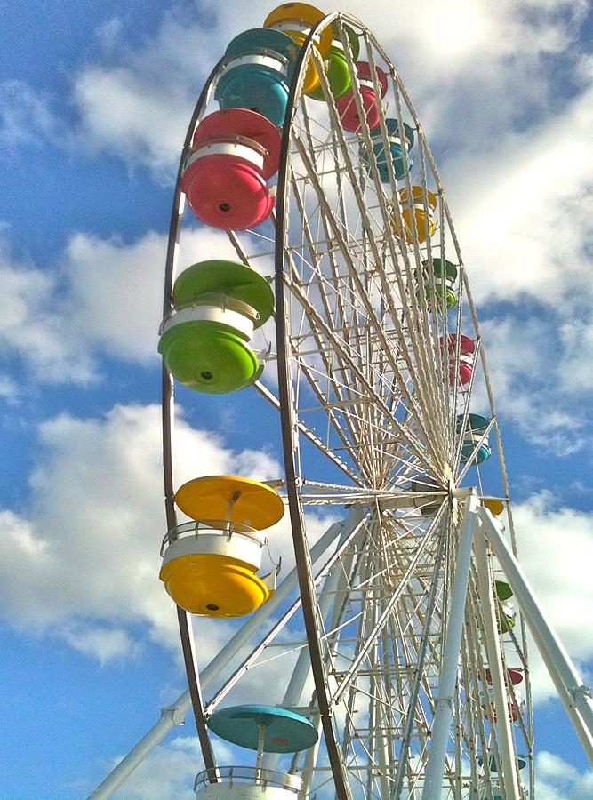 Ferris Wheel Photograph by Shelley Overton