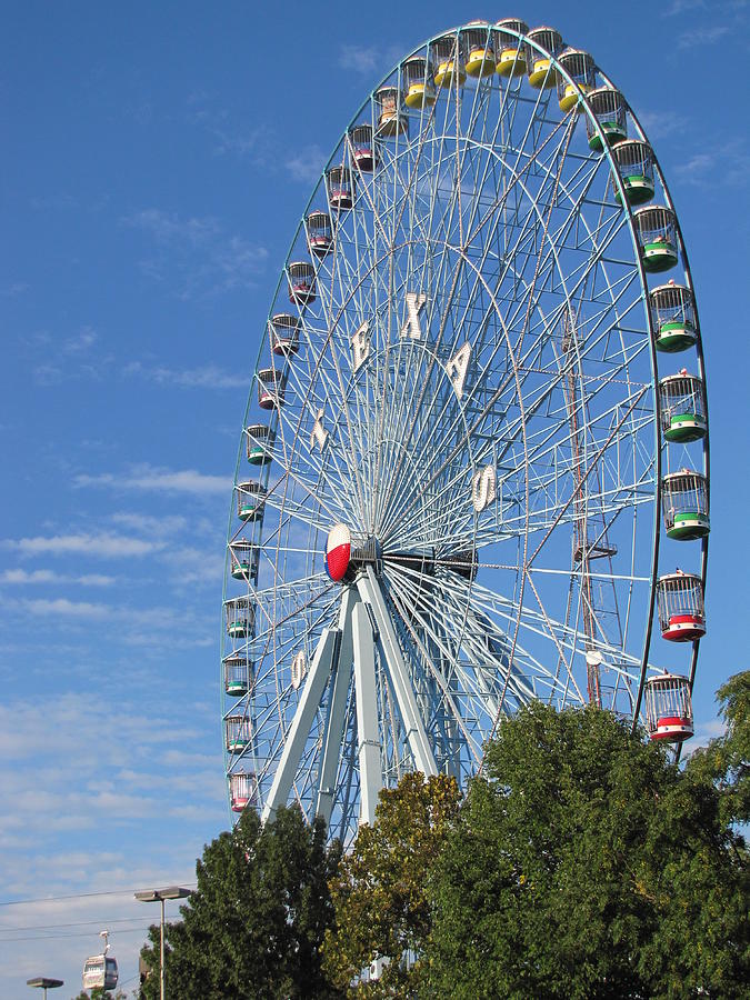 Ferris Wheel State Fair of Texas Photograph by Shawn Hughes