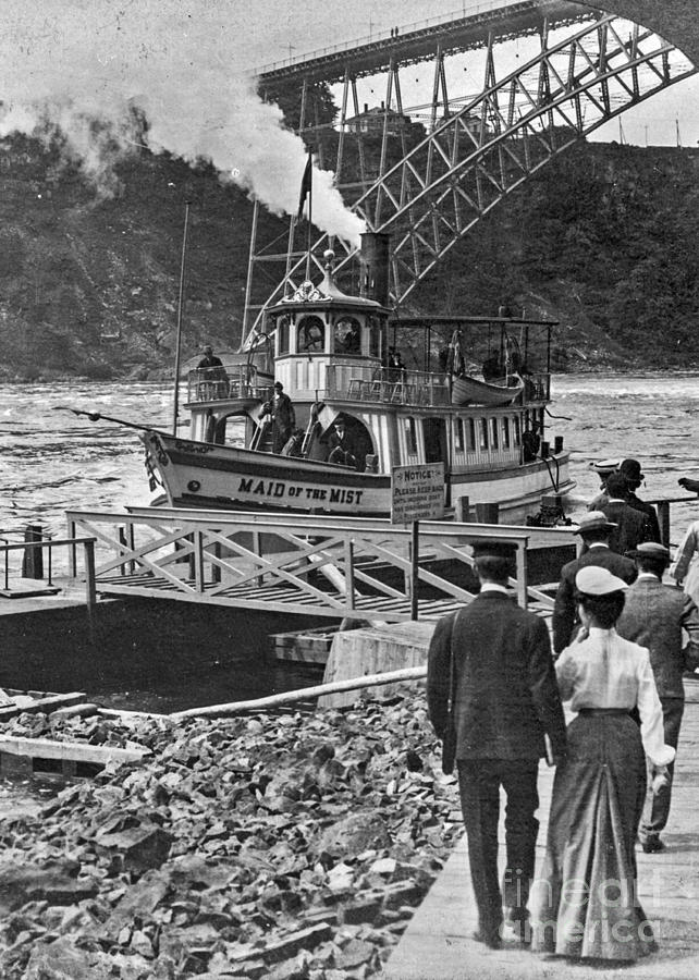 Ferry - Historic Photograph by Russell Brown