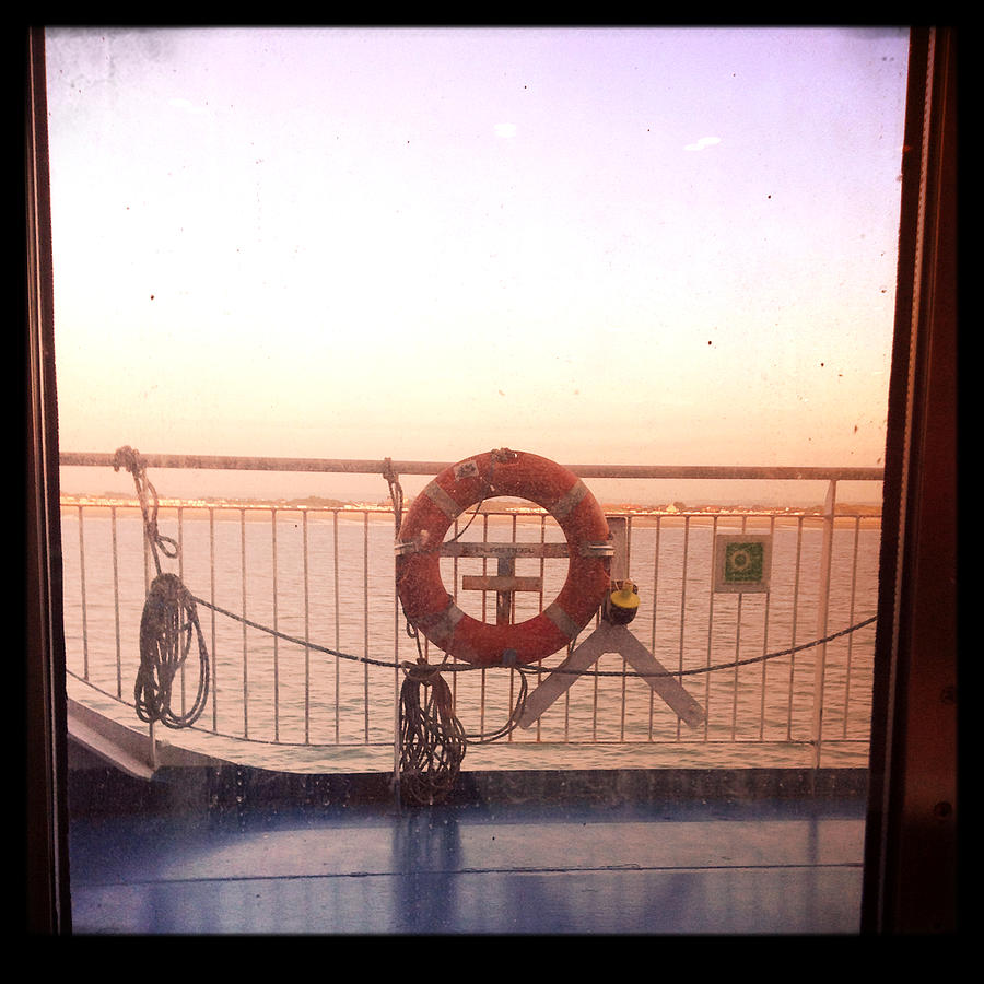 Summer Photograph - Ferry Boat by Candace Fowler