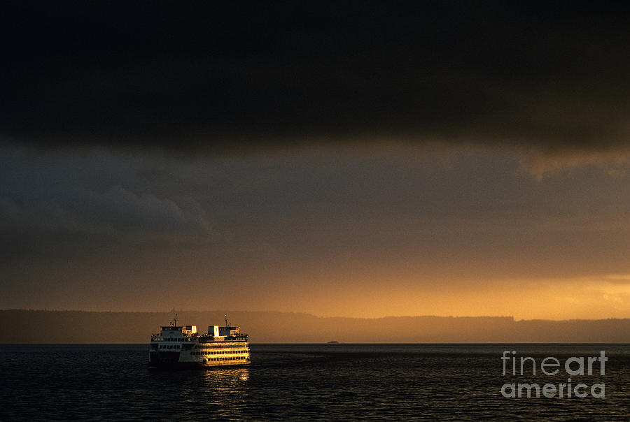 Ferry Boat Photograph by Jim Corwin