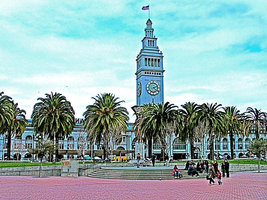 Ferry Building in San Francisco-California  Photograph by Ruth Hager