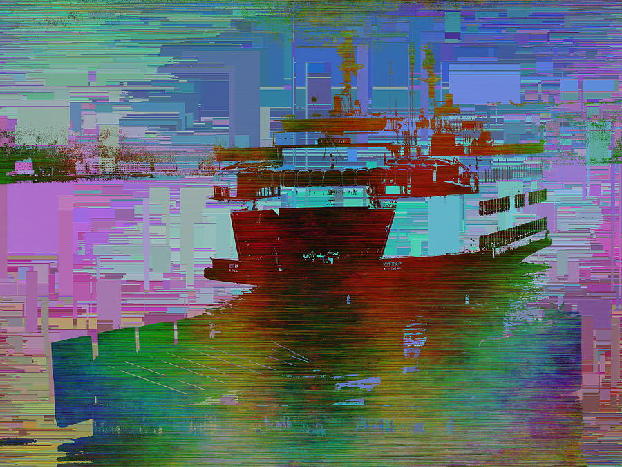 Tim Allen Digital Art - Ferry Cubed 3 by Tim Allen