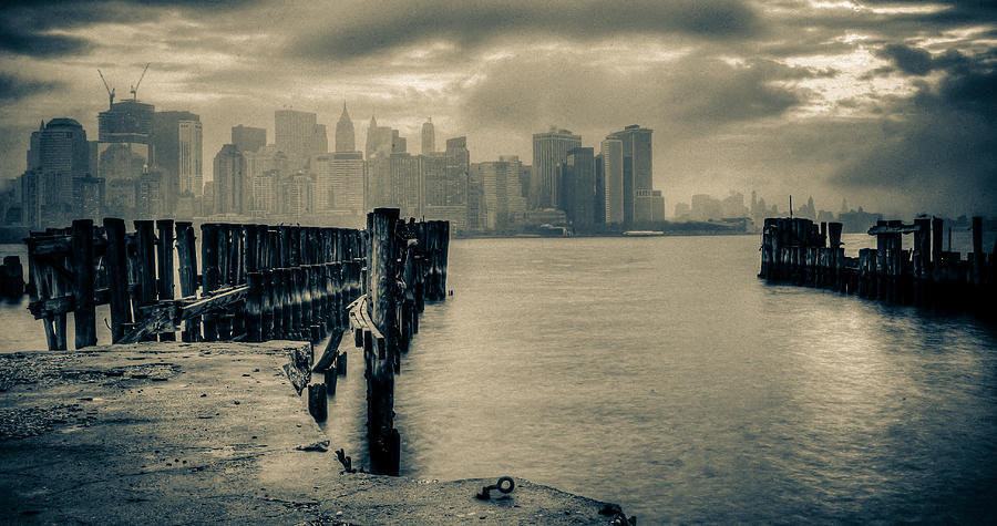 Jersey City Photograph - Ferry to New York by Dave Hahn