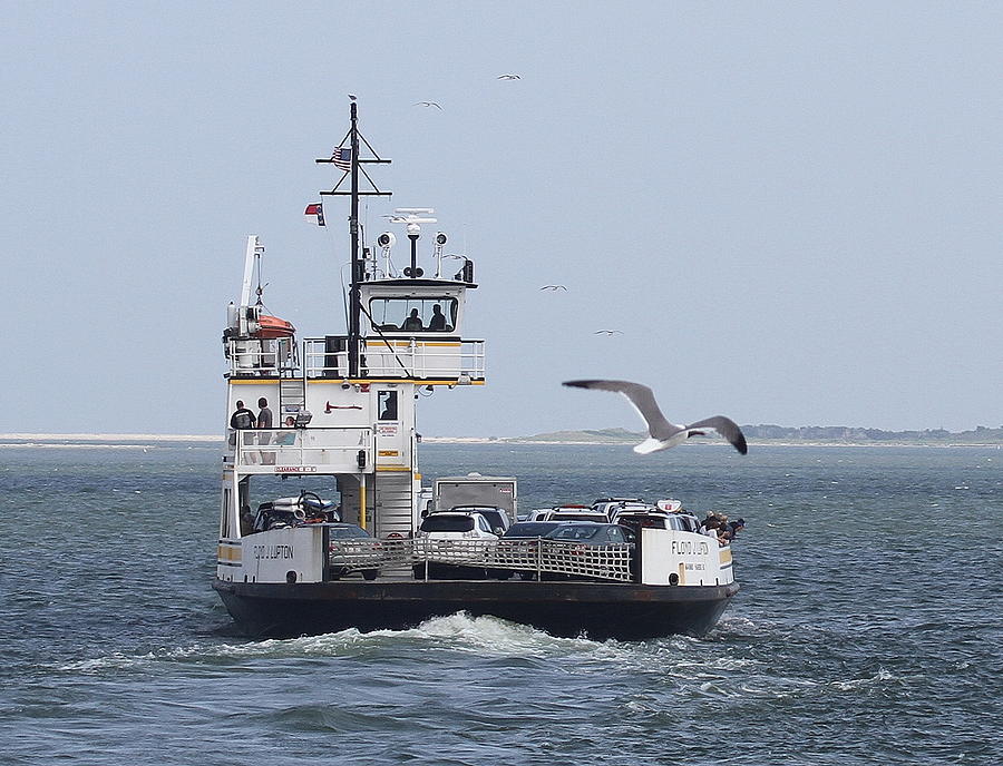 Beach Photograph - Ferry To Ocracoke 4 by Cathy Lindsey