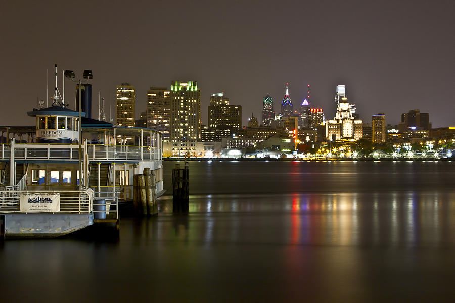 Ferry to the City of Brotherly Love Photograph by Paul Watkins Ferry to the City of Brotherly Love Photograph by Paul Watkins