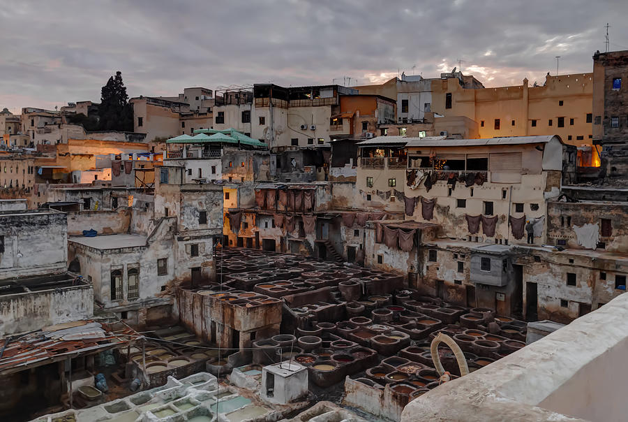 Fez Tannery Photograph by Nisah Cheatham