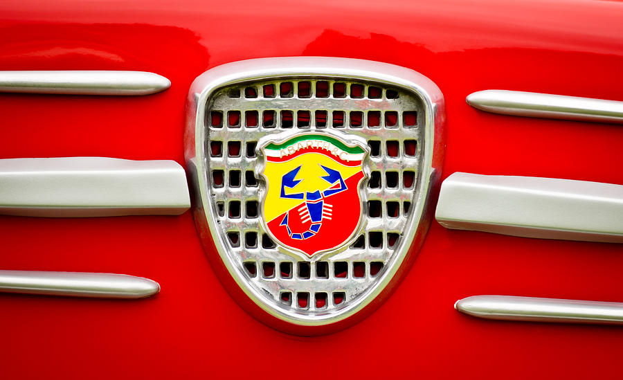 Fiat Emblem Photograph by Jill Reger