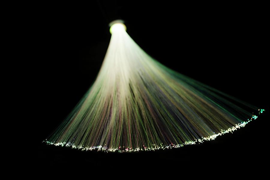 Fibre Optics Photograph by Science Photo Library Fibre Optics Photograph by Science Photo Library