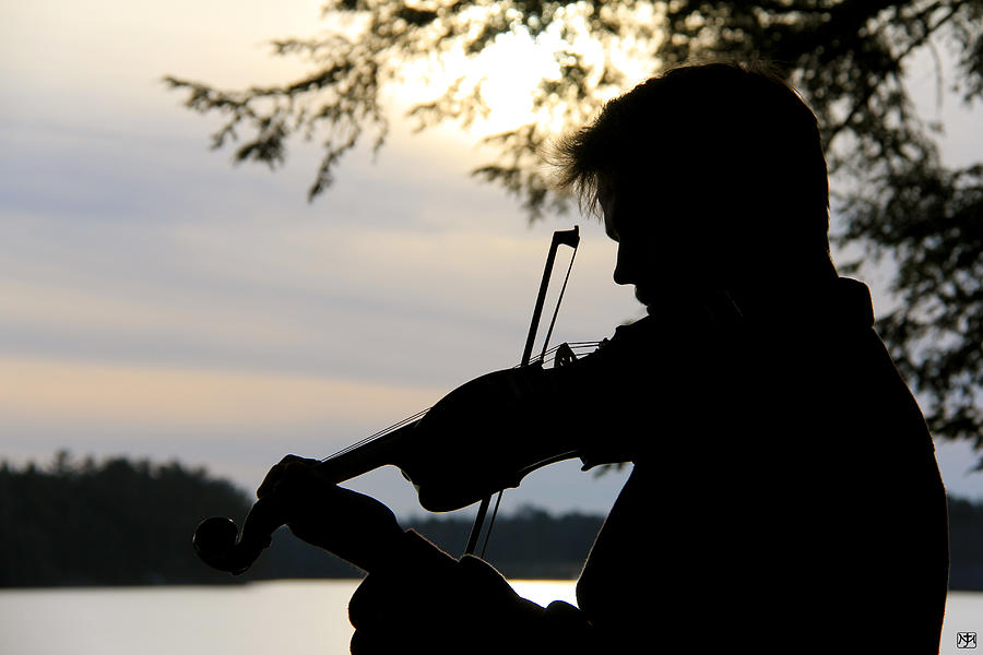 Fiddler Photograph by John Meader