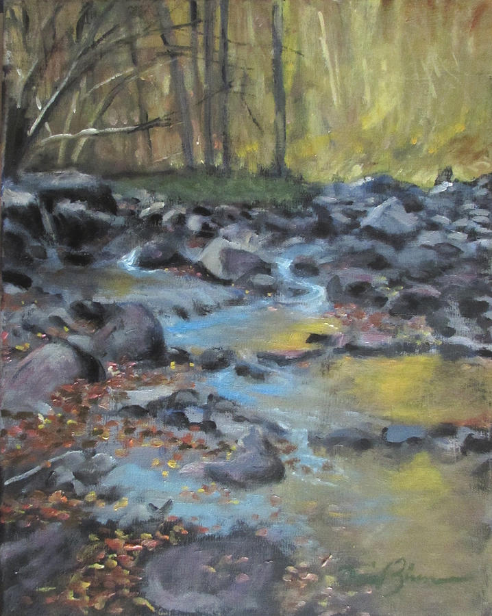 Field and Stream Painting by David Zimmerman