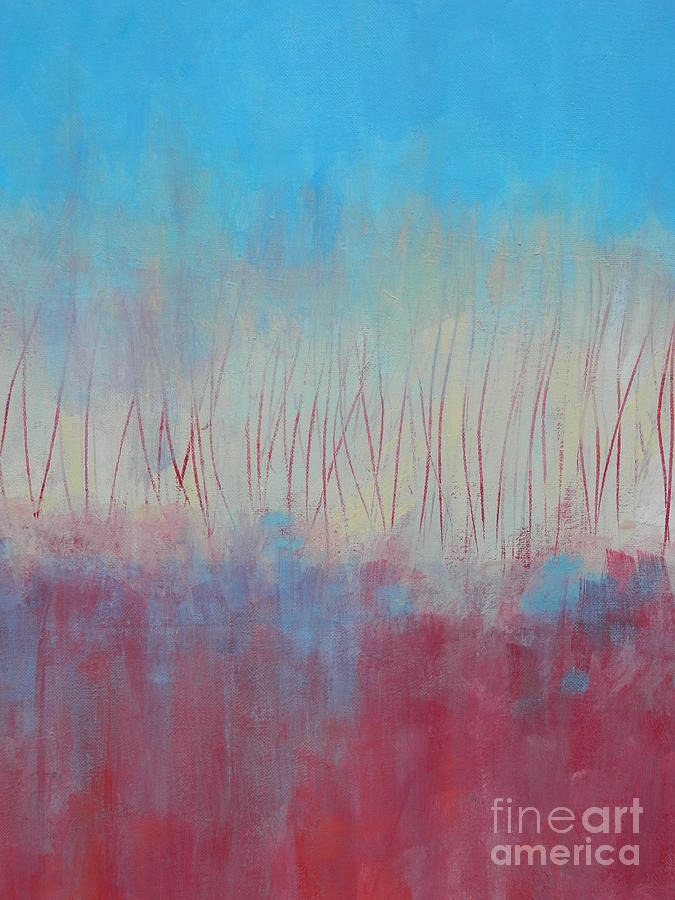 Abstract Painting - Field by Kate Marion Lapierre