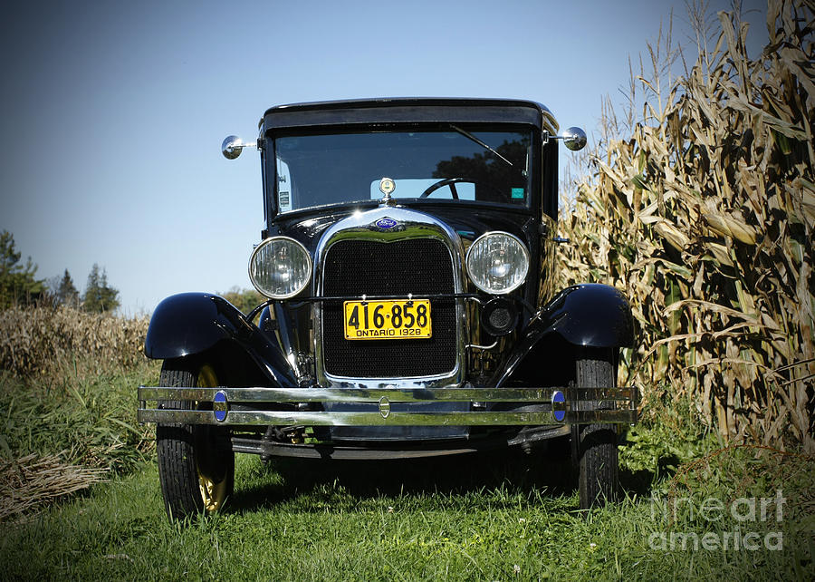 Field Of Dreams Vintage Ford Model A Tudor Photograph By Inspired Nature Photography Fine Art