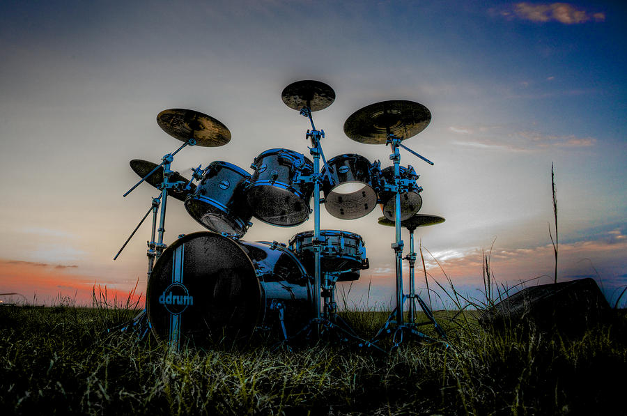 Field of Drums Photograph by William Wetmore