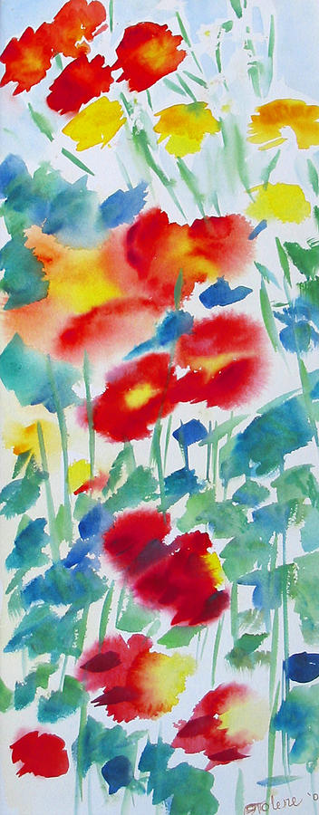 Field Poppies 1 Painting by Studio Tolere