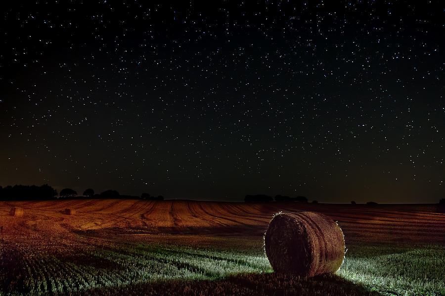 Fields at Night Photograph by EXparte SE